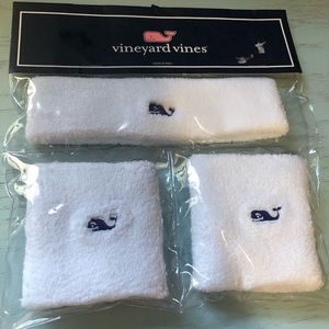 Vineyard vines men’s headband & wristband pack new